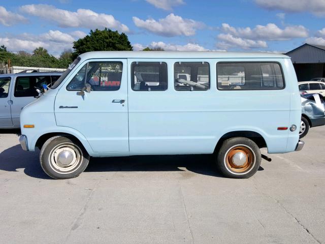 B22BE6X018343 - 1976 DODGE VAN BLUE photo 9