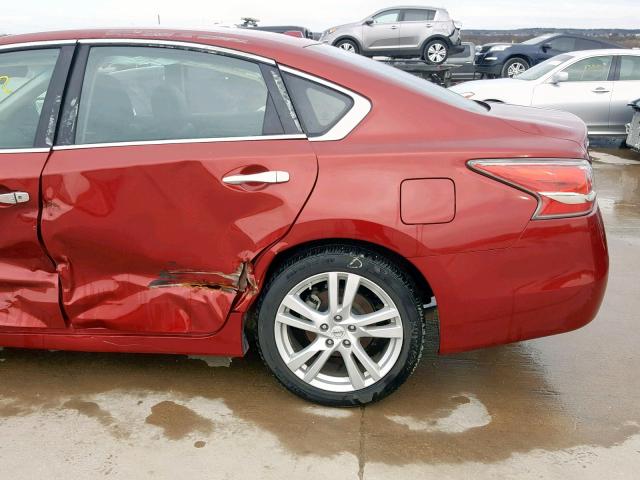 1N4BL3AP3FC568737 - 2015 NISSAN ALTIMA 3.5 BURGUNDY photo 10