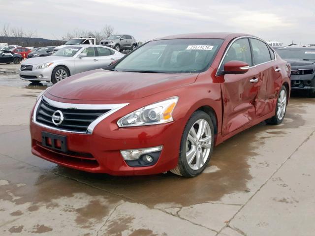 1N4BL3AP3FC568737 - 2015 NISSAN ALTIMA 3.5 BURGUNDY photo 2