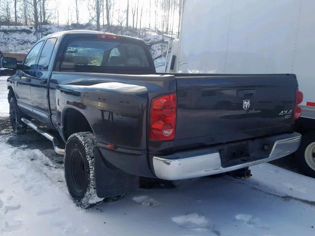 3D7MX48A57G819521 - 2007 DODGE RAM 3500 S BLUE photo 3