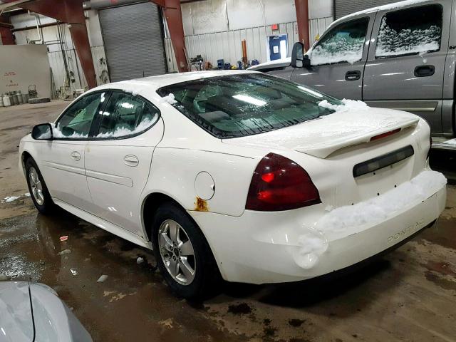 2G2WP522651344692 - 2005 PONTIAC GRAND PRIX WHITE photo 3