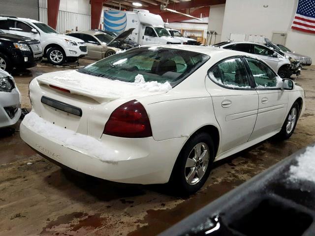 2G2WP522651344692 - 2005 PONTIAC GRAND PRIX WHITE photo 4
