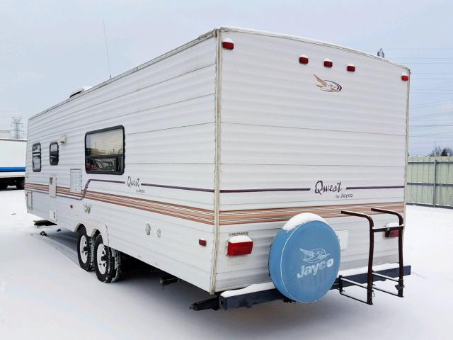 1UJBJ02P6116J0383 - 2001 JAYCO QUEST WHITE photo 3