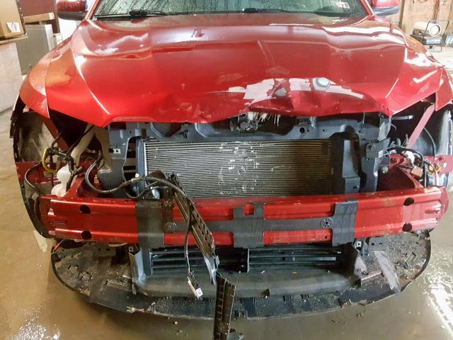 1FAHP2H83DG180355 - 2013 FORD TAURUS SEL RED photo 7