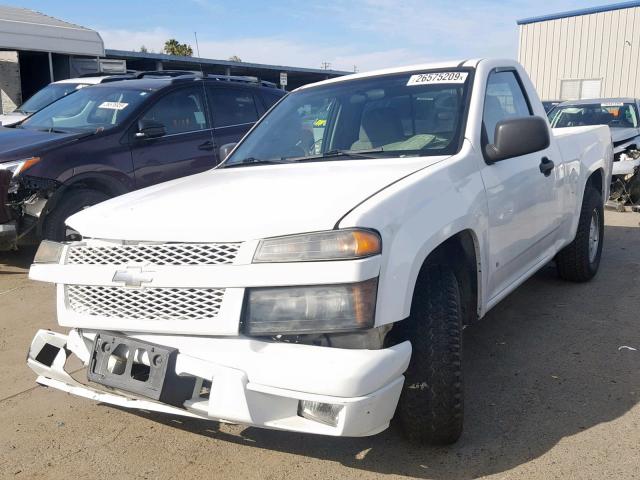 1GCCS148868210644 - 2006 CHEVROLET COLORADO WHITE photo 2