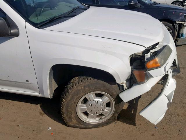 1GCCS148868210644 - 2006 CHEVROLET COLORADO WHITE photo 9