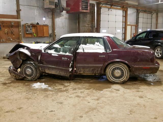 1G3AJ55M1S6351591 - 1995 OLDSMOBILE CIERA SL BURGUNDY photo 9