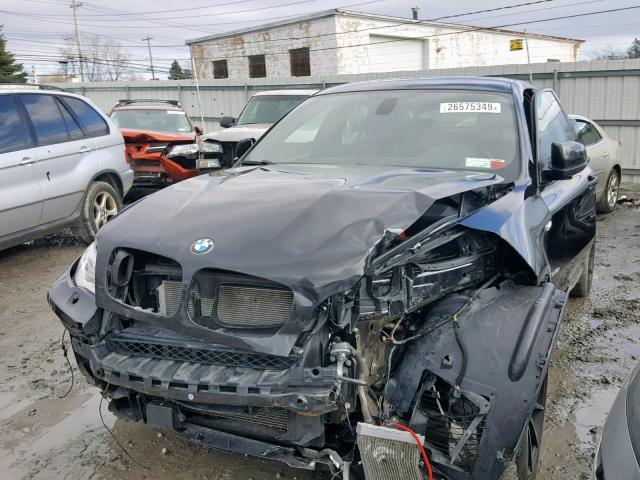 5UXFG8C59EL592501 - 2014 BMW X6 XDRIVE5 BLACK photo 2