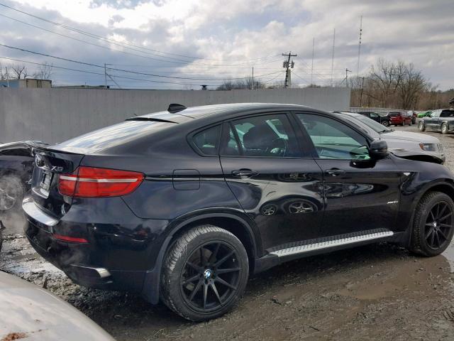 5UXFG8C59EL592501 - 2014 BMW X6 XDRIVE5 BLACK photo 4