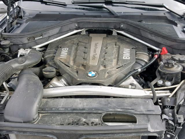 5UXFG8C59EL592501 - 2014 BMW X6 XDRIVE5 BLACK photo 7