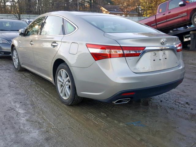 4T1BK1EB0EU089762 - 2014 TOYOTA AVALON BAS SILVER photo 3