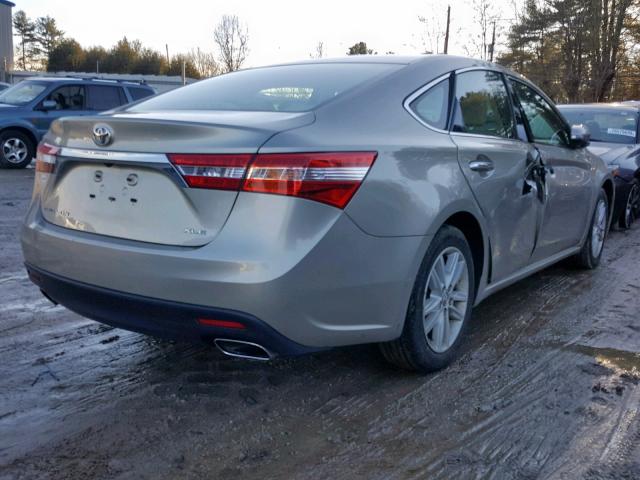 4T1BK1EB0EU089762 - 2014 TOYOTA AVALON BAS SILVER photo 4