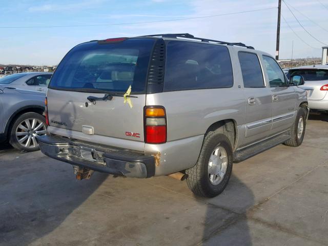 3GKEC16Z54G207529 - 2004 GMC YUKON XL C SILVER photo 4