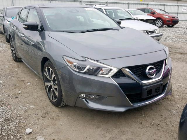 1N4AA6APXJC398369 - 2018 NISSAN MAXIMA 3.5 GRAY photo 1