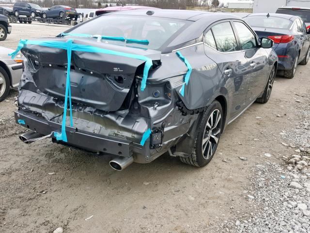 1N4AA6APXJC398369 - 2018 NISSAN MAXIMA 3.5 GRAY photo 4