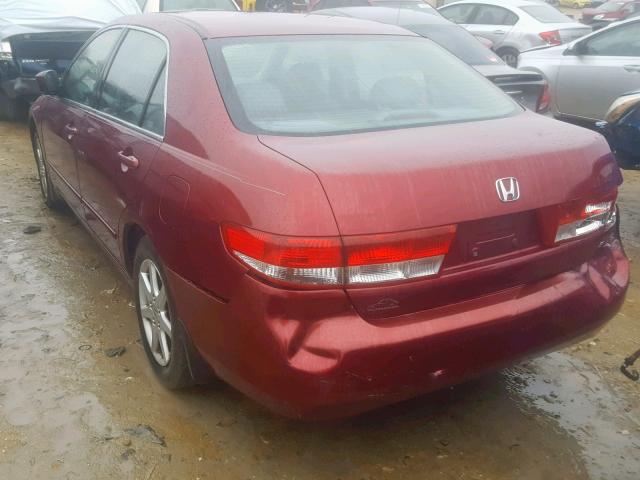 1HGCM66583A081496 - 2003 HONDA ACCORD MAROON photo 3