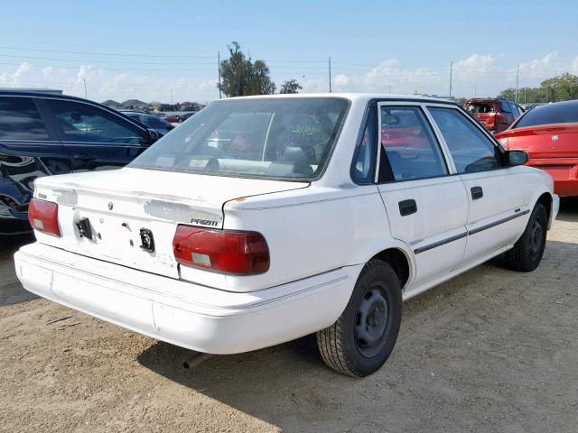 1Y1SK5466NZ053900 - 1992 GEO GEO PRIZM WHITE photo 4