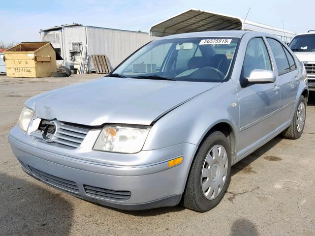 3VWRA69M84M146935 - 2004 VOLKSWAGEN JETTA GL SILVER photo 2