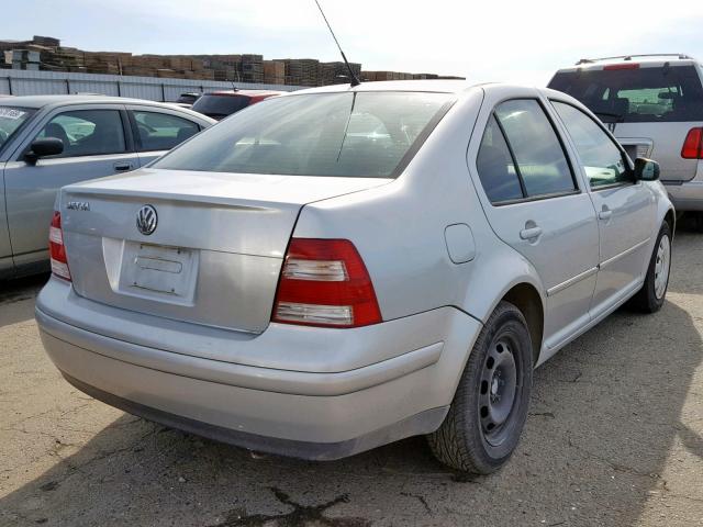 3VWRA69M84M146935 - 2004 VOLKSWAGEN JETTA GL SILVER photo 4