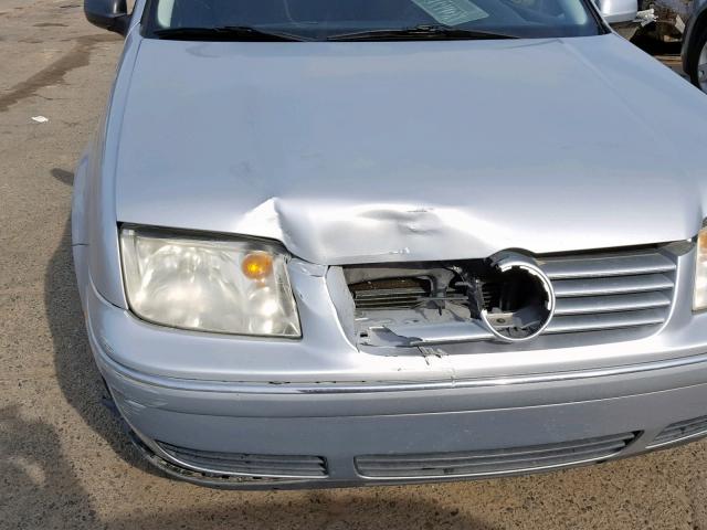 3VWRA69M84M146935 - 2004 VOLKSWAGEN JETTA GL SILVER photo 9