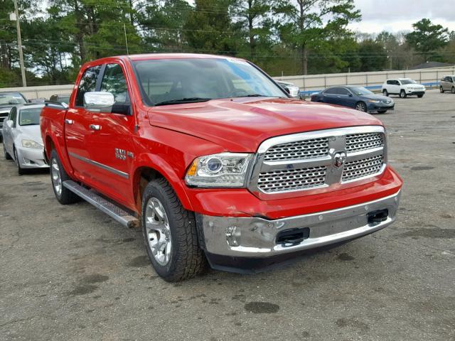 1C6RR7NT9GS152096 - 2016 RAM 1500 LARAM RED photo 1