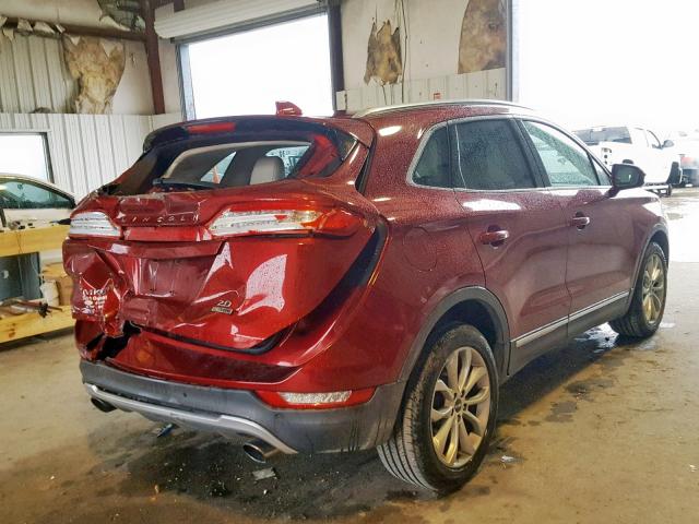 5LMCJ2C90GUJ03124 - 2016 LINCOLN MKC SELECT RED photo 4