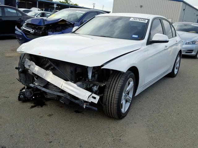 WBA3C1C59FK121296 - 2015 BMW 328 I SULE WHITE photo 2