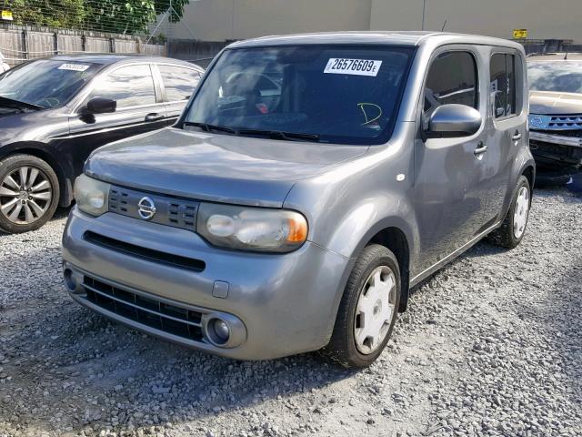 JN8AZ28R89T116295 - 2009 NISSAN CUBE BASE GRAY photo 2