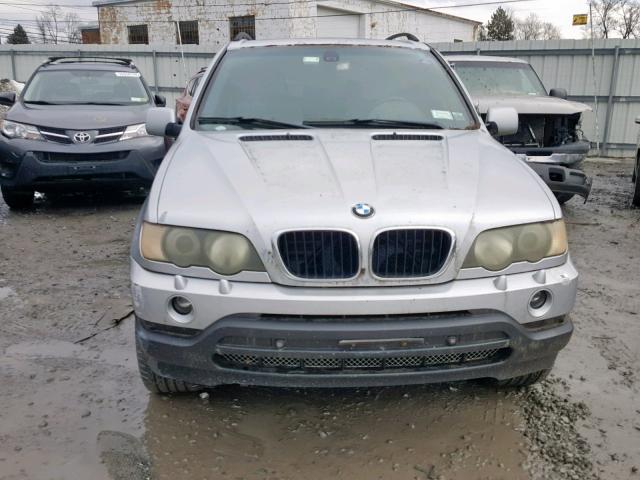 WBAFA53511LH78013 - 2001 BMW X5 3.0I SILVER photo 9