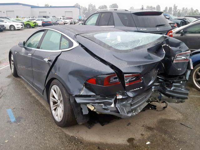 5YJSA1E1XGF145880 - 2016 TESLA MODEL S Մոխրագույն լուսանկար 3