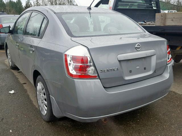 3N1AB61E68L695517 - 2008 NISSAN SENTRA 2.0 GRAY photo 3