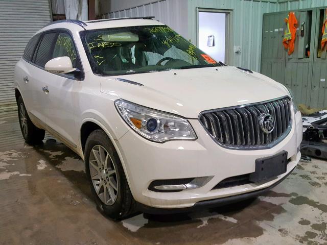 5GAKVBKD6EJ219909 - 2014 BUICK ENCLAVE WHITE photo 1