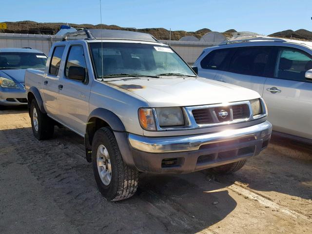 1N6ED27T1YC392046 - 2000 NISSAN FRONTIER C SILVER photo 1