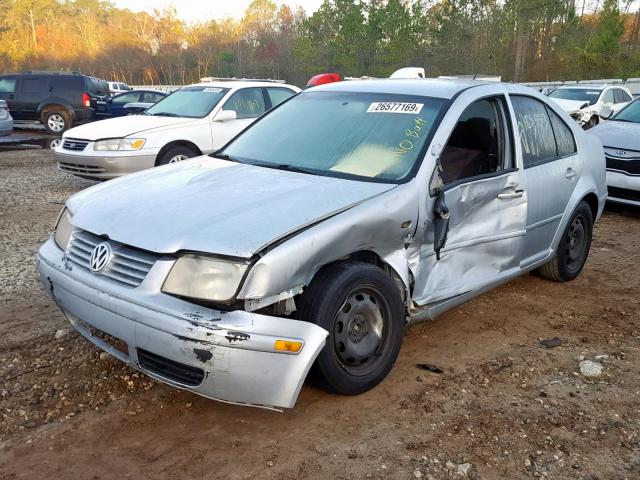 3VWRK69M23M079132 - 2003 VOLKSWAGEN JETTA GL SILVER photo 2