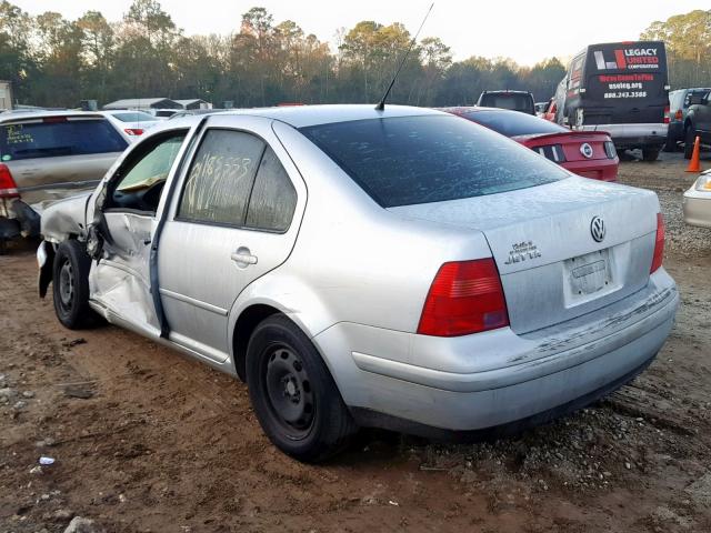 3VWRK69M23M079132 - 2003 VOLKSWAGEN JETTA GL SILVER photo 3