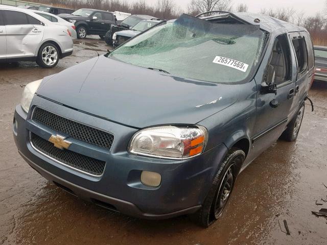 1GNDU23L76D192081 - 2006 CHEVROLET UPLANDER L GRAY photo 2