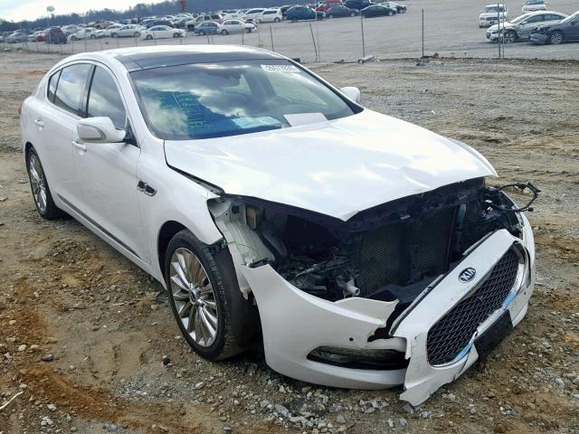 KNALW4D47F6019003 - 2015 KIA K900 WHITE photo 1