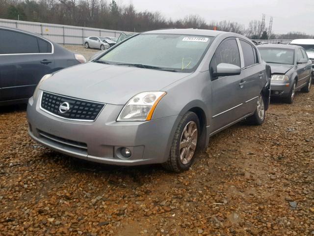 3N1AB61E48L646414 - 2008 NISSAN SENTRA 2.0 GRAY photo 2