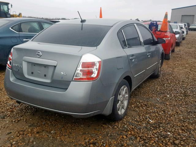 3N1AB61E48L646414 - 2008 NISSAN SENTRA 2.0 GRAY photo 4