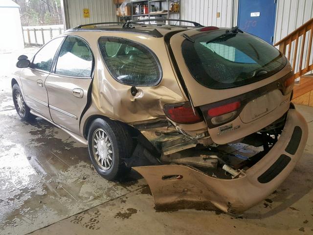 1MEFM55S4WA649128 - 1998 MERCURY SABLE LS TAN photo 3