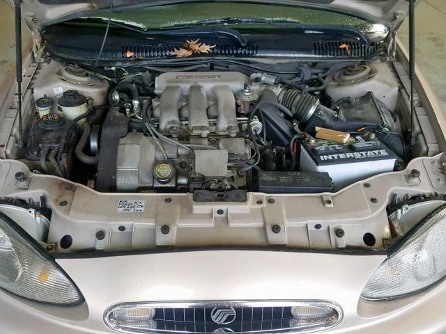 1MEFM55S4WA649128 - 1998 MERCURY SABLE LS TAN photo 7