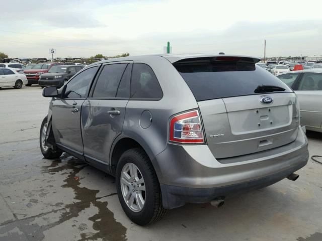 2FMDK38C08BA64797 - 2008 FORD EDGE SEL CHARCOAL photo 3