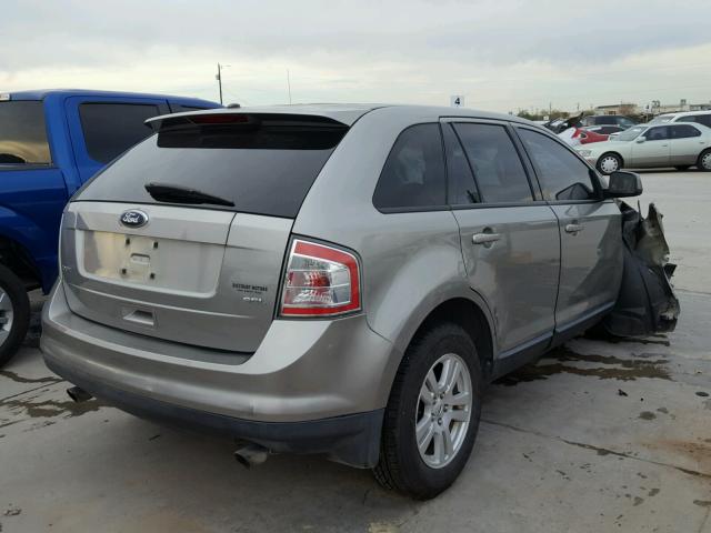 2FMDK38C08BA64797 - 2008 FORD EDGE SEL CHARCOAL photo 4