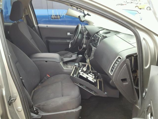 2FMDK38C08BA64797 - 2008 FORD EDGE SEL CHARCOAL photo 5