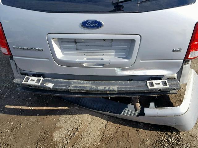 2FMZA51667BA01369 - 2007 FORD FREESTAR S SILVER photo 9