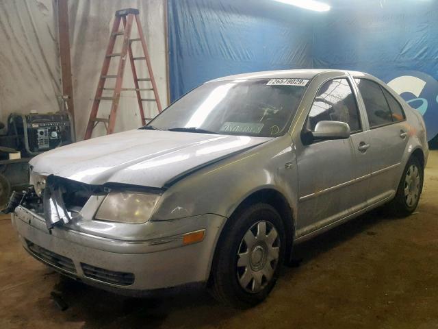 3VWRK69M74M085168 - 2004 VOLKSWAGEN JETTA GL SILVER photo 2