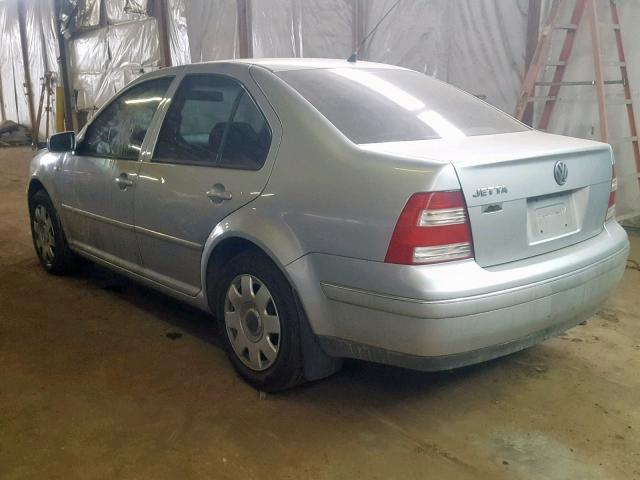 3VWRK69M74M085168 - 2004 VOLKSWAGEN JETTA GL SILVER photo 3