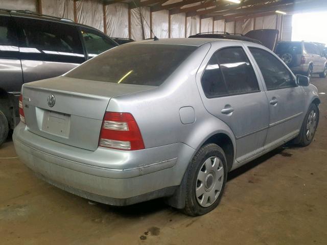 3VWRK69M74M085168 - 2004 VOLKSWAGEN JETTA GL SILVER photo 4