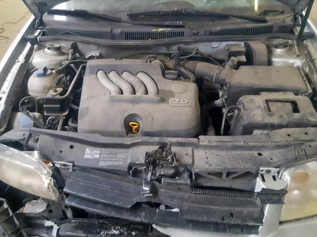 3VWRK69M74M085168 - 2004 VOLKSWAGEN JETTA GL SILVER photo 7