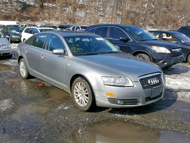 WAUDH74F86N127928 - 2006 AUDI A6 3.2 QUA GRAY photo 1